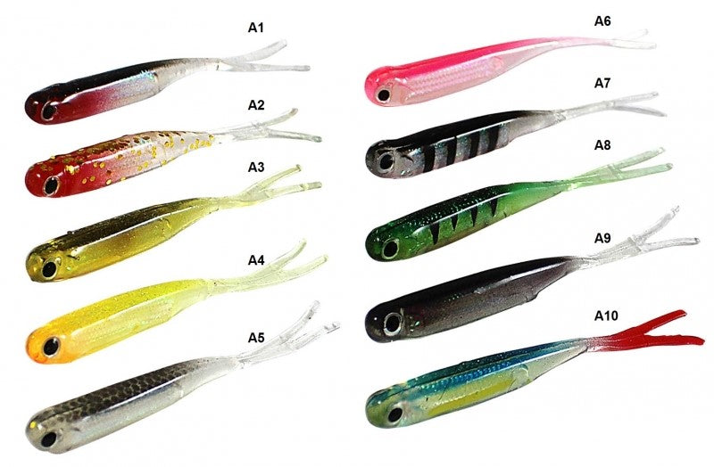 ZFISH V-TAIL SHAD 7,5cm - 5pcs